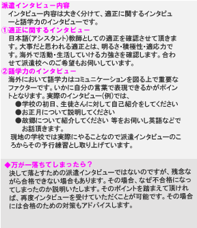 派遣インタビュー内容